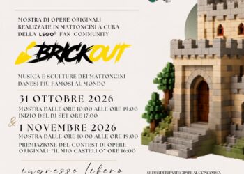 Passione LEGO® al Castello del Principe di Sangineto con “Invito a Corte – Brick Art”